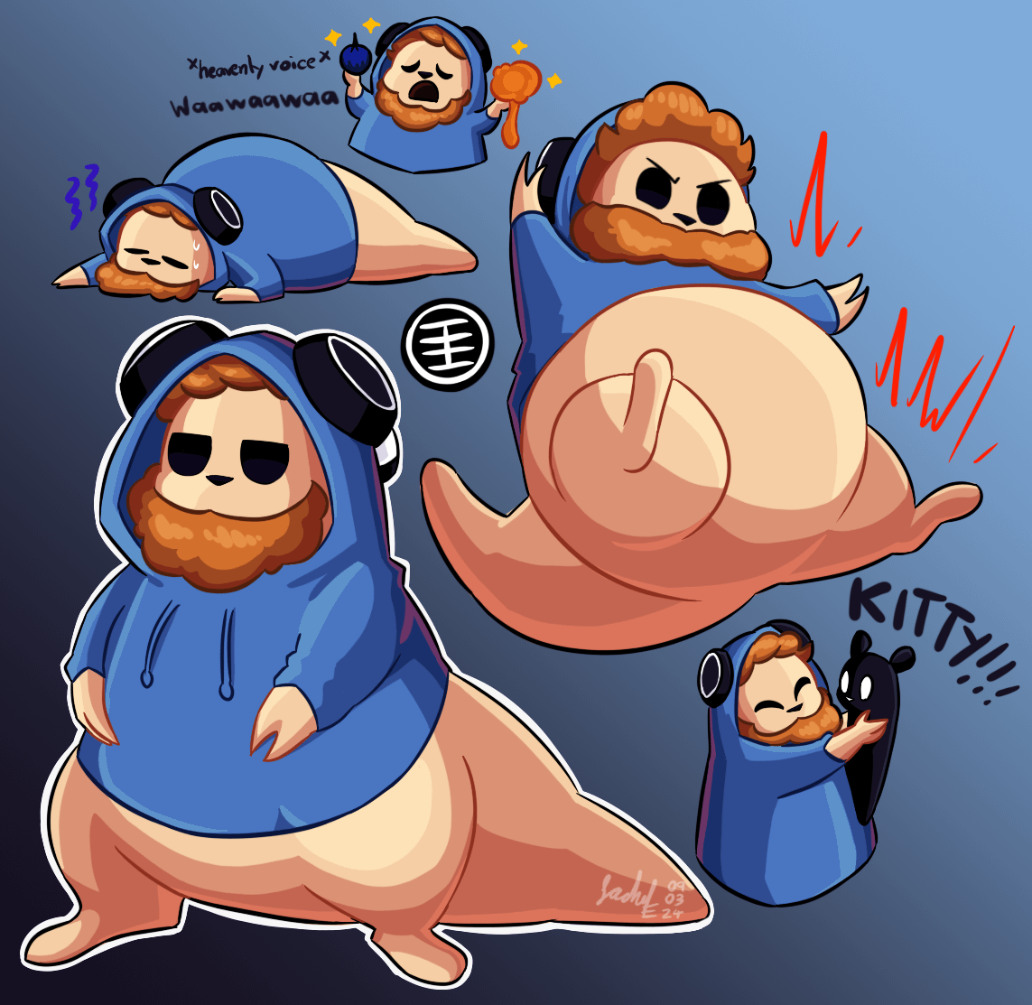 I hate to be this guy but can you guys read this watermark? I want to look for the artist