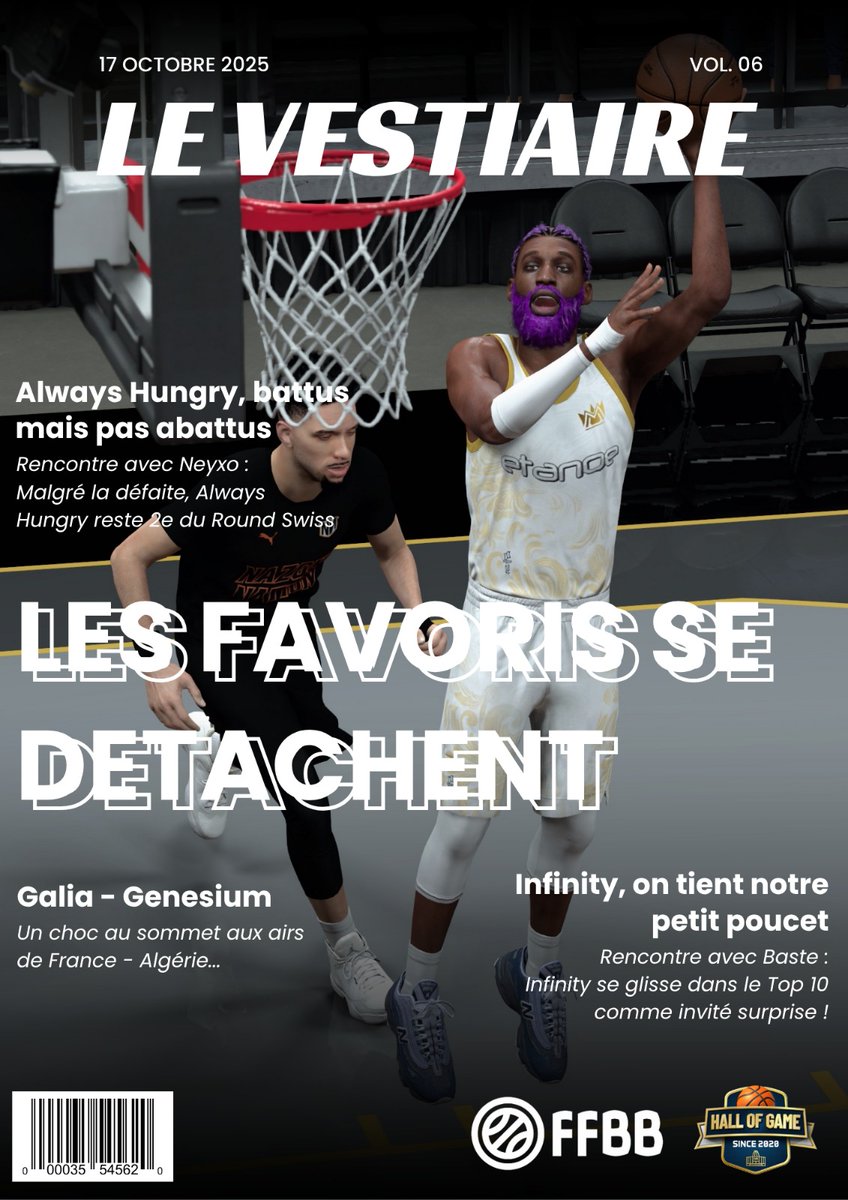 Hall of Game (@hallofgamefr) on Twitter photo ๐๏ธ | LE VESTIAIRE #6
1๏ธโฃ Focus sur <a href="/Infinity2kk/">Infinity</a>, 10รจme du classement avec un entretien de <a href="/Baste__X/">Baste</a>
2๏ธโฃ Classement
3๏ธโฃReview de <a href="/AlwaysHungryGG/">Team AlwaysHungry</a> et interview de leur meneur <a href="/vNeyxo/">Neyxo</a>
4๏ธโฃ <a href="/TeamGenesium/">Genesium ๐ด</a> toujours invaincu
THREAD โฌ๏ธโฌ๏ธ ๐๏ธ | LE VESTIAIRE #6
1๏ธโฃ Focus sur <a href="/Infinity2kk/">Infinity</a>, 10รจme du classement avec un entretien de <a href="/Baste__X/">Baste</a>
2๏ธโฃ Classement
3๏ธโฃReview de <a href="/AlwaysHungryGG/">Team AlwaysHungry</a> et interview de leur meneur <a href="/vNeyxo/">Neyxo</a>
4๏ธโฃ <a href="/TeamGenesium/">Genesium ๐ด</a> toujours invaincu
THREAD โฌ๏ธโฌ๏ธ