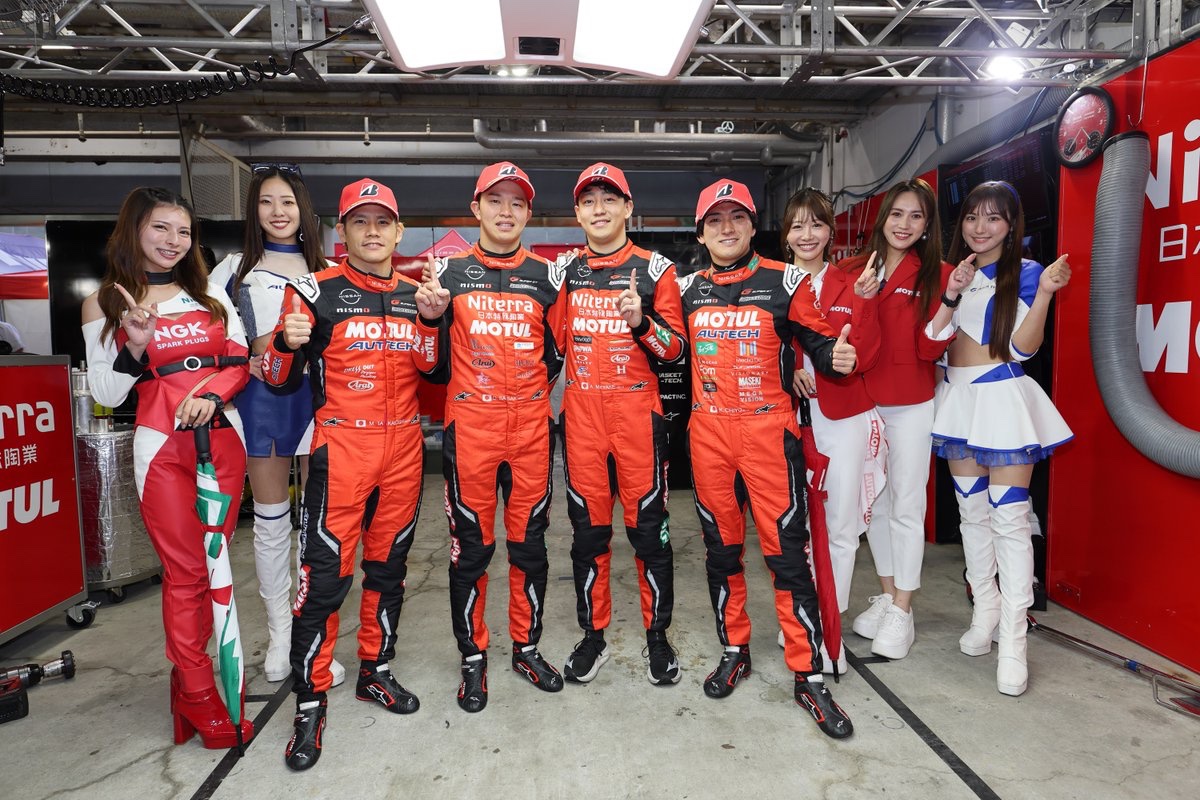 NISMO_JP's tweet image. 【SUPER GT】

GT500 QUALIFYING OFFICIAL RESULT

3 Niterra MOTUL Z：PP

23 MOTUL AUTECH Z：P2

12 TRS IMPUL with SDG Z：P5

24 REALIZE CORPORATION ADVAN Z：P9

#GoGoNISSAN2025
#ZNismo 
#NISSAN #NISMO 
#SUPERGT