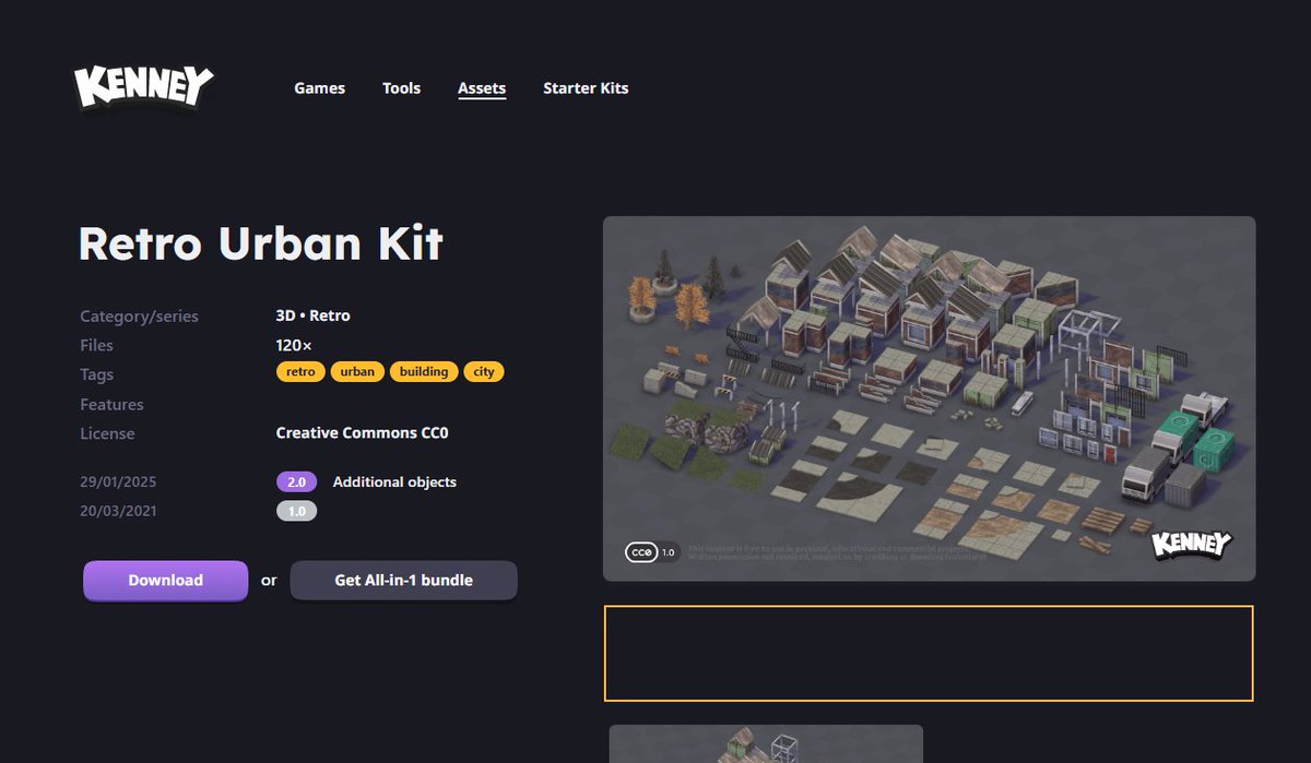 KenneyNL's tweet image. I&apos;d like to start showcasing games that use my #gameassets! Do you use one of my asset packs in your game and is your game on Steam? Let me know by commenting the pack + link to your game and I&apos;ll select games to add to the asset pages, for free (300,000 visitors a month)