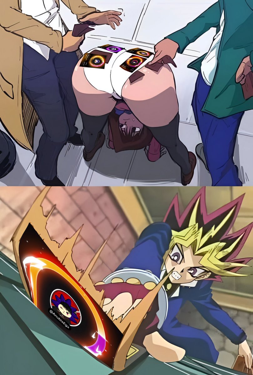 me and chogs gambling with our monad cards, winner takes all