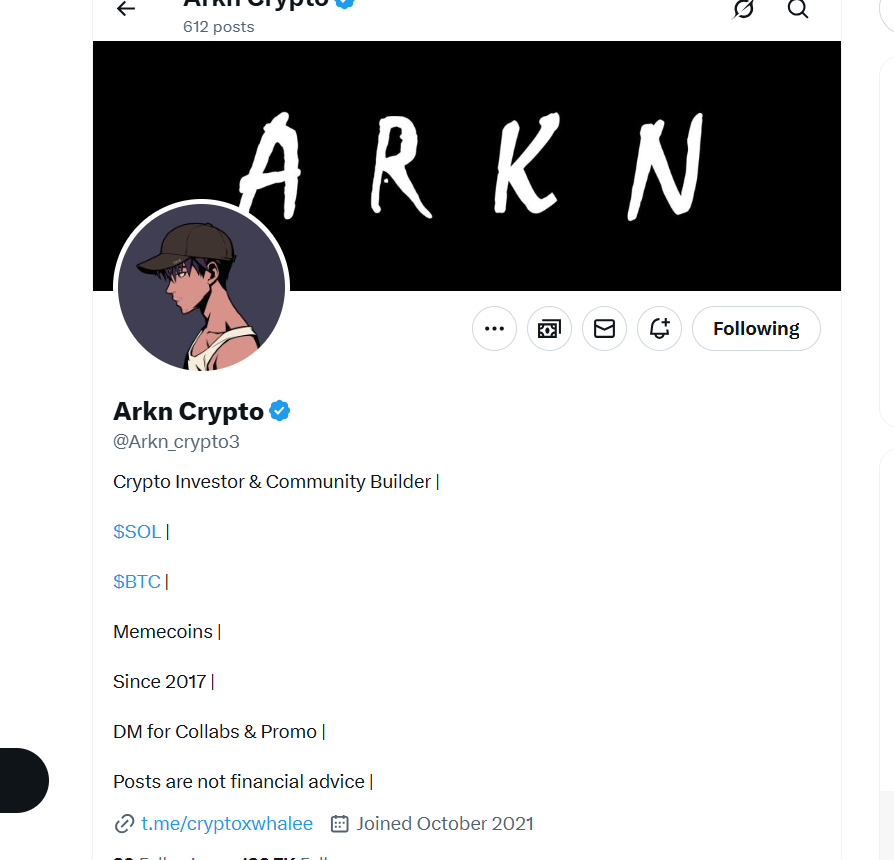 kuronuggets's tweet photo. @Arkn_crypto3 HcBATEZECmBErPpAnRiSFFS471tawV5G1PFMQekVCxjU https://t.co/hLvuThv7xw