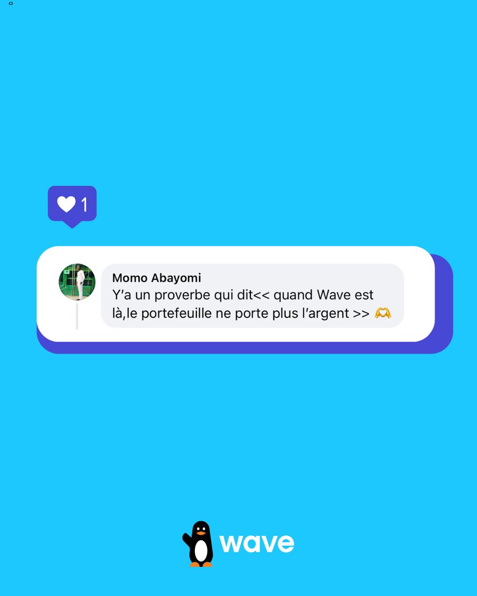 wave_ci's tweet photo. Même le portefeuille est au courant 😌😎
#Wave #VieSimple https://t.co/RXMA05bgqG