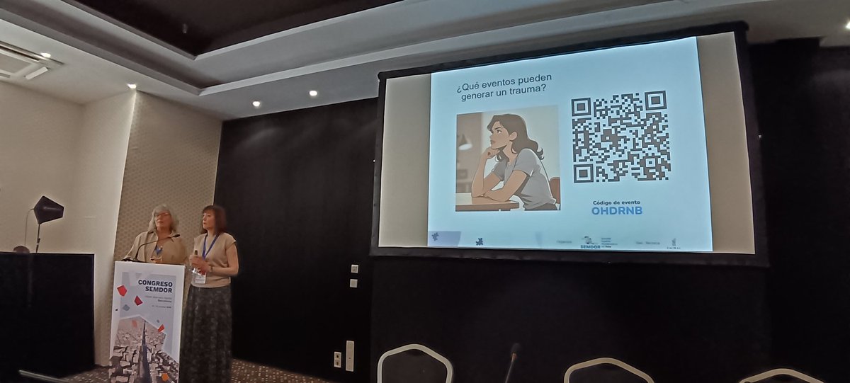 <a href="/MateosAlm/">Almudena Mateos</a> y <a href="/MdemilenaGobbo/">Mdemilena</a> imparten el taller Trauma y localización del dolor crónico, reflexiones sobre casos clínicos en la III Jornada de Psicología y Dolor de <a href="/SEMDOR2/">SEMDOR Soc. Esp. Multidisciplinar del DOLOR</a> en el #CongresoSEMDOR2025.