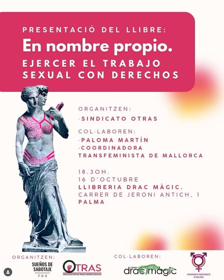 Fa uns dies a Palma <a href="/OtrasSindicato/">Sindicato OTRAS</a> <a href="/LlDracMagic/">llibreriadracmagic</a>