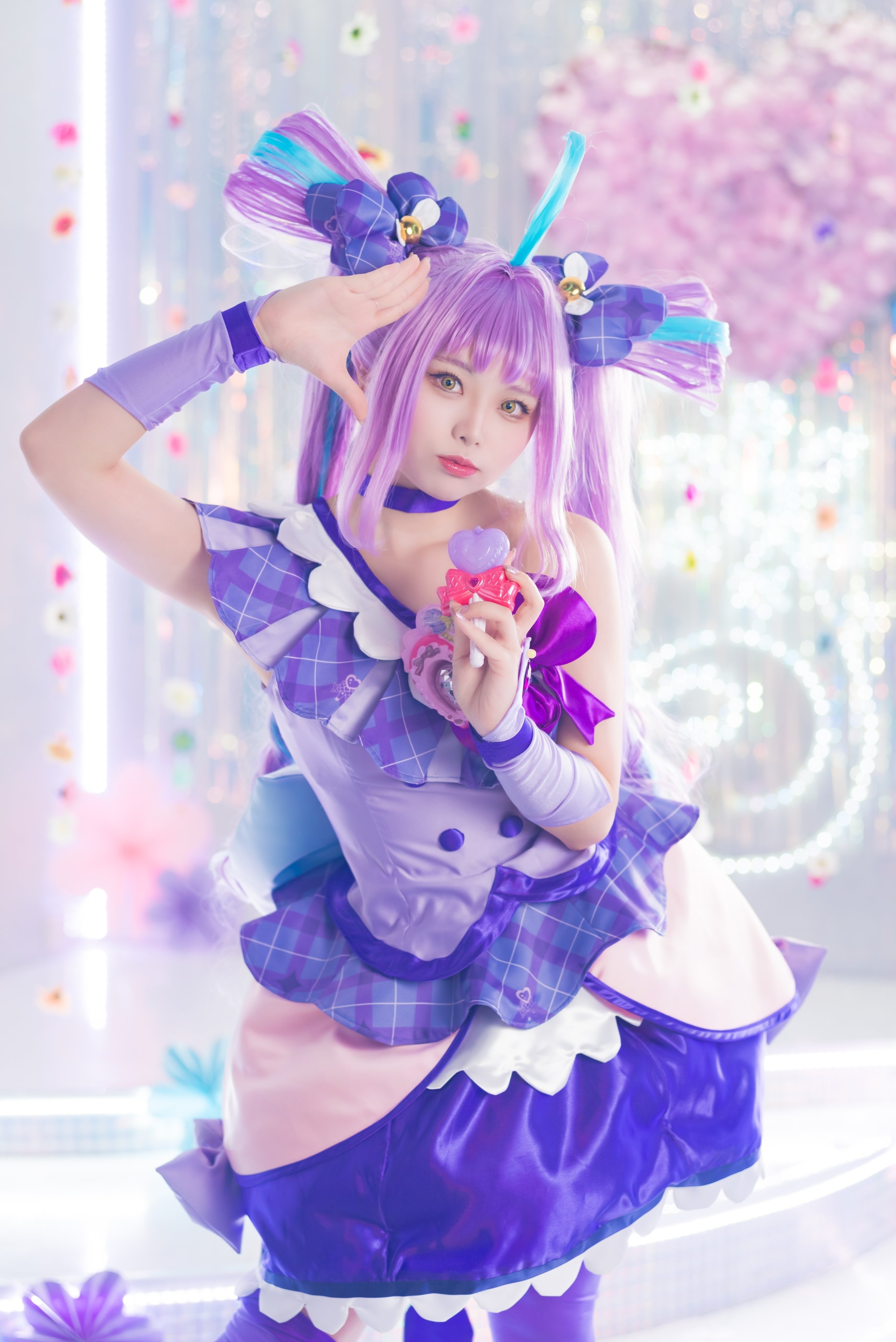 キミとアイドルプリキュア キュアキュンキュン コスプレ 衣装 Amazon.co.jp: 実物撮影！ R キミとアイドルプリキュア キュア