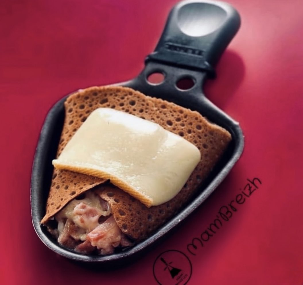 La saison de la raclette Bretonne est ouverte 😅😇😜 #Bretagne