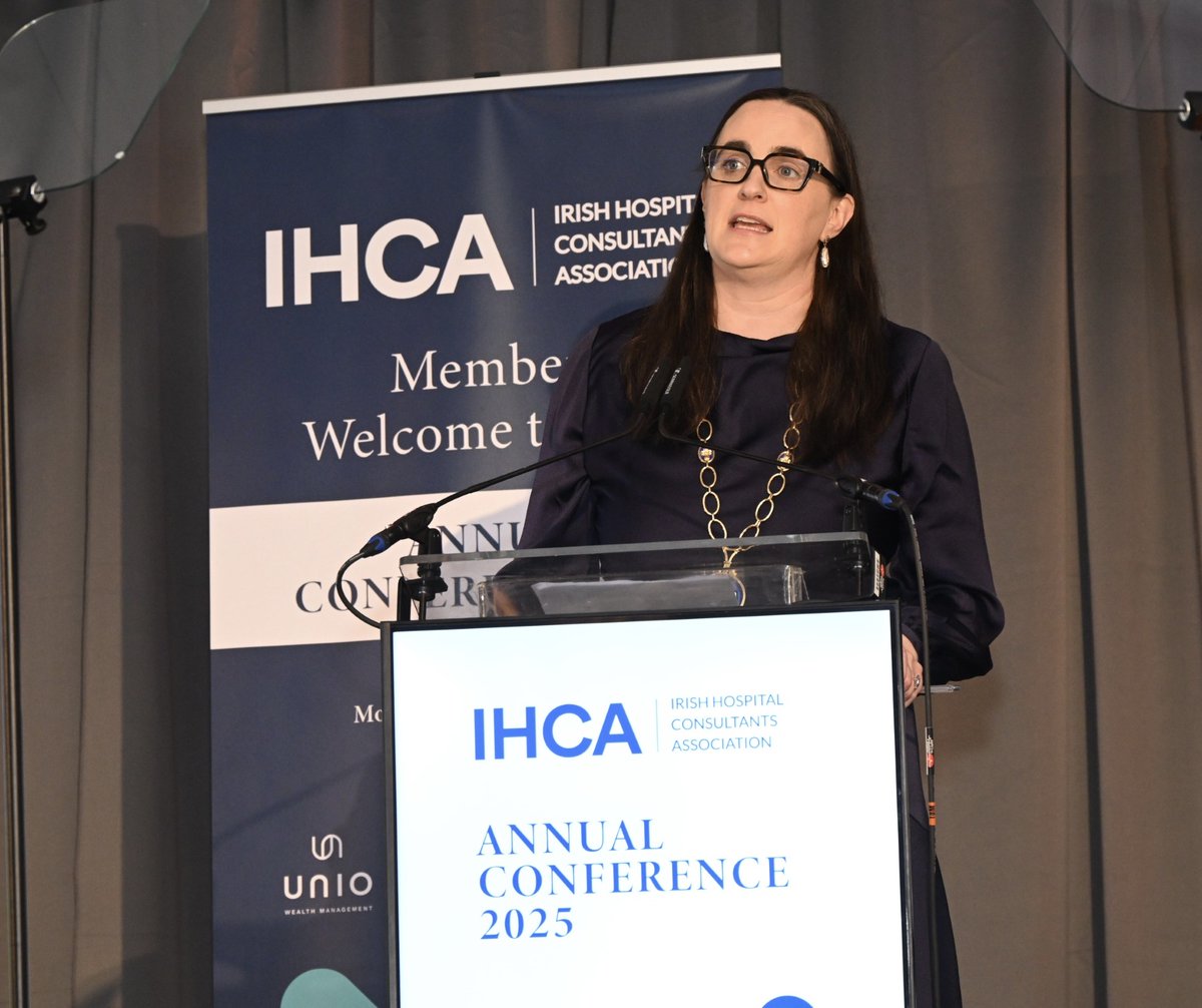 A full house this morning at the IHCA Annual Conference in <a href="/mountjuliet/">Mount Juliet Estate</a> .

As IHCA President Prof Gabrielle Colleran says:
 “We want to light a candle, not curse the darkness, to show that clinician-led leadership is the key to a fairer, safer, and more sustainable health service