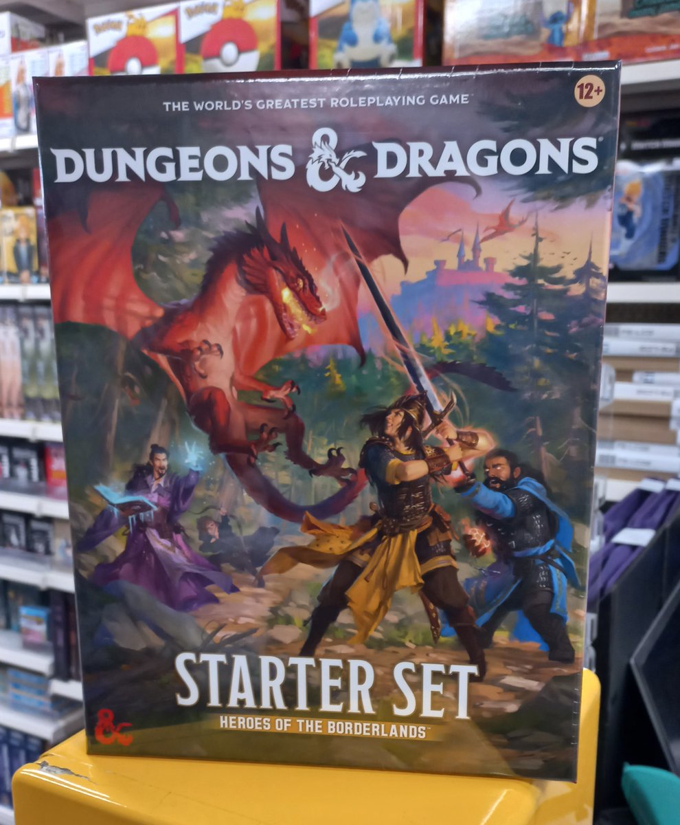 ReneCardsNL's tweet photo. Now available, Dungons &amp; Dragons Starter Set Heroes of the Borderlands in de shop and webshop.
https://t.co/CHNRLazPSK https://t.co/jmOgd6Aqtn