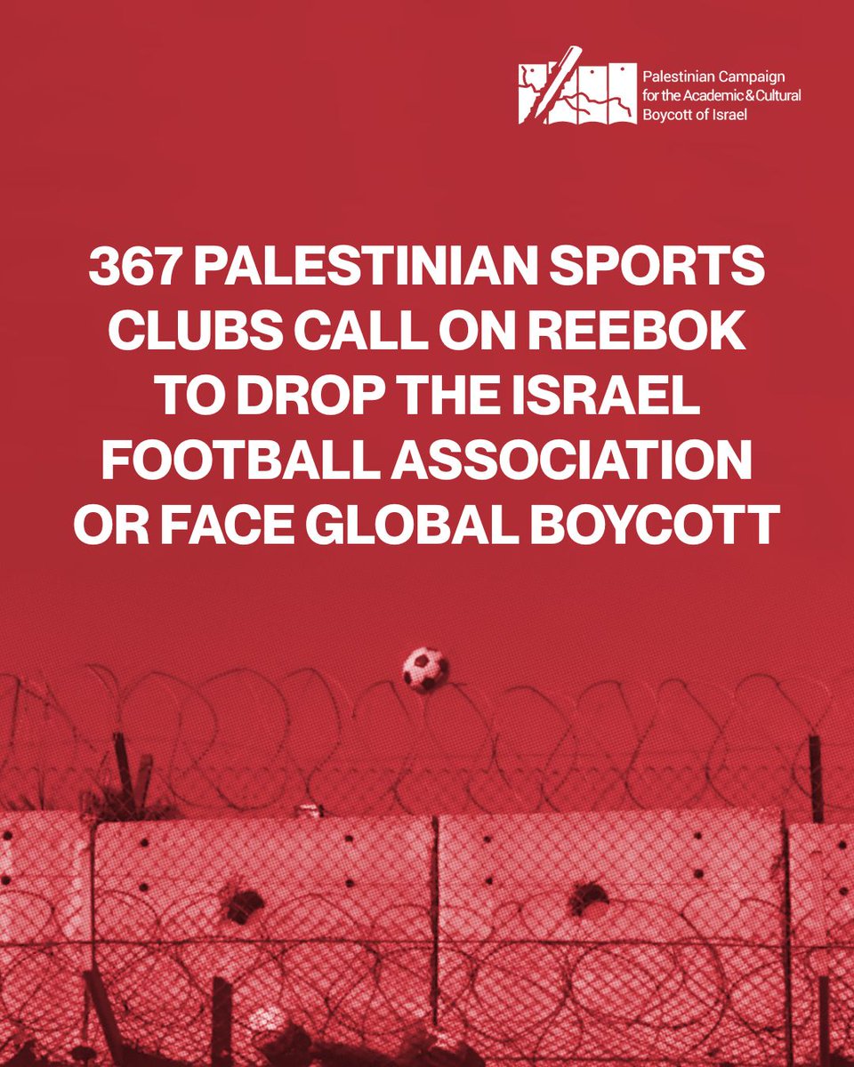 I join Runners for Justice in Palestine to deliver a letter from 367 Palestinian teams to <a href="/Reebok/">Reebok</a> HQ in Boston.

Until Reebok drops the deeply complicit Israel Football Association, we will #BoycottReebok.

Join me:
loom.ly/j22LxUs