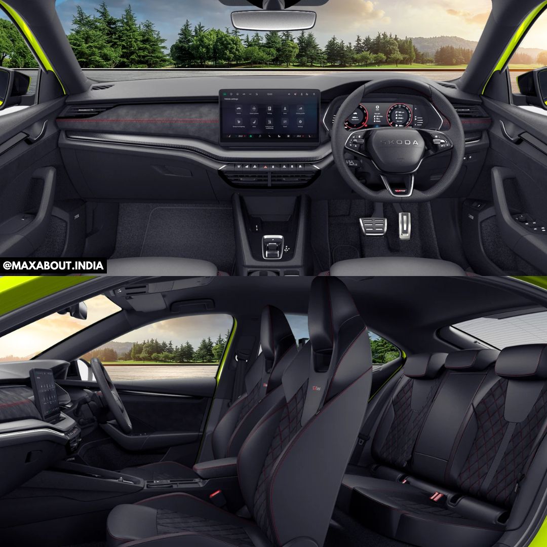 maxabout's tweet image. 🏁 2025 Skoda Octavia RS launched!
Enhanced 2.0L TSI, sub-7sec 0-100, sport suspension &amp;amp; RS styling. Performance meets practicality.

Which transmission would you choose - manual or DSG?

#SkodaOctaviaRS #PerformanceCars #CarLaunch