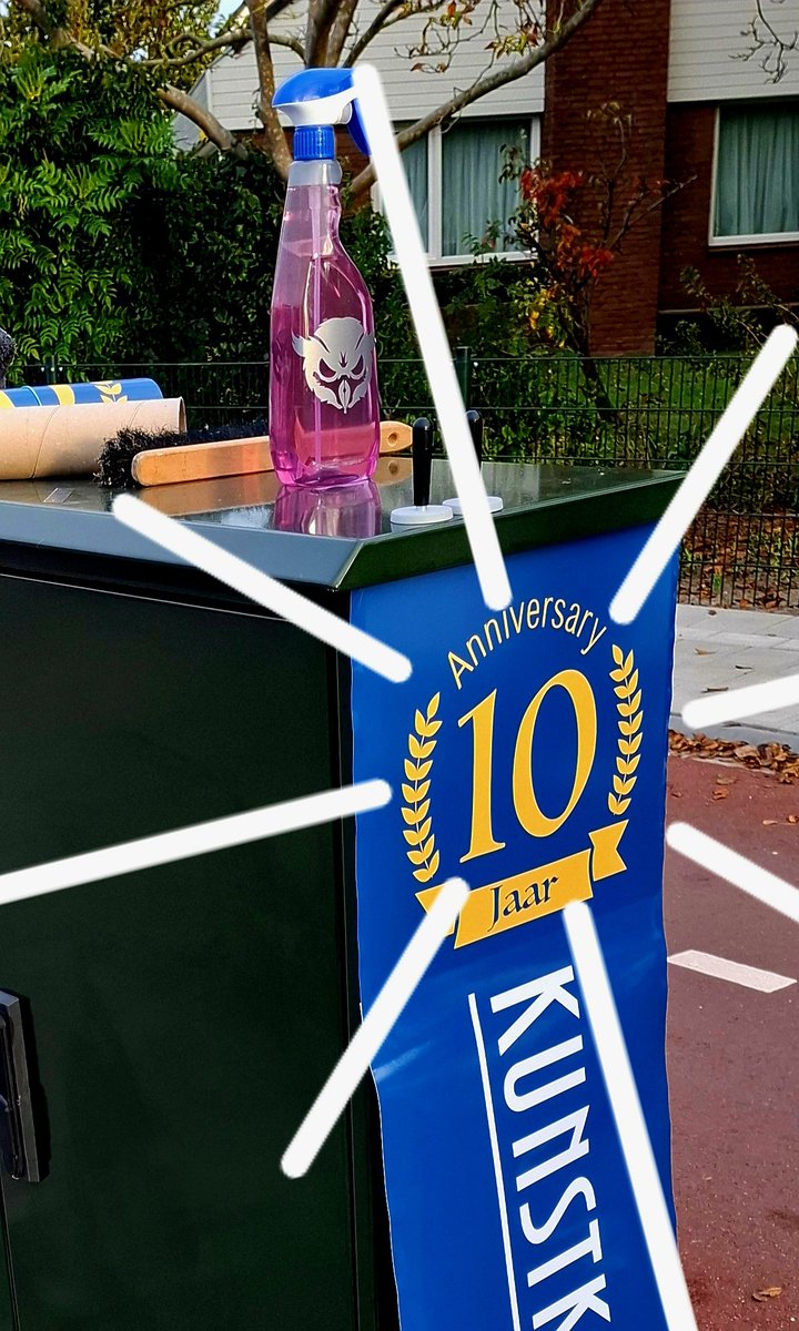 KunstKast's tweet photo. Kunstkast nummer 100! En ook nog eens 10 jaar oud. We vieren het op de machineweg vandaag. En hopelijk nog vele jaren lang! https://t.co/D52ahAI3GS