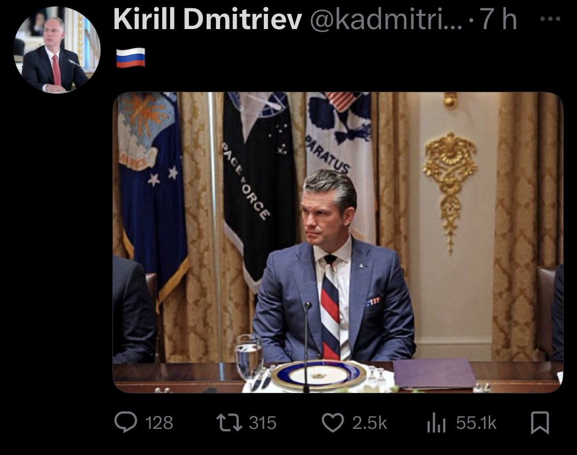 Putin’s money bag confirms that Pete Hegseth is a Russian asset