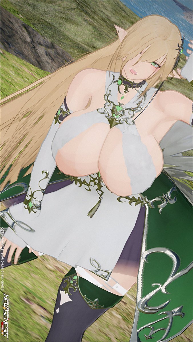 #PSO2NGS #PSO2NGS_S︎S 
過去SS
セクシーエルフコーデ(*´ω｀*)