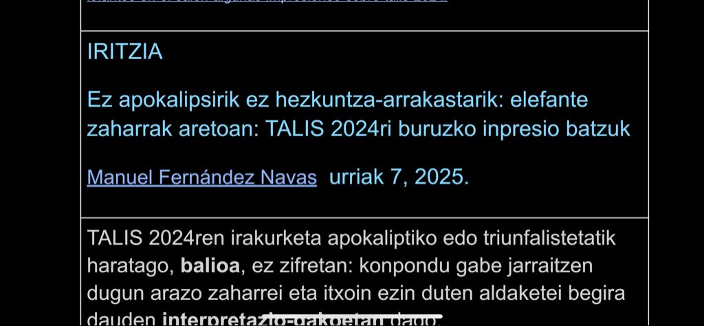 Asteburuan irakurtzeko