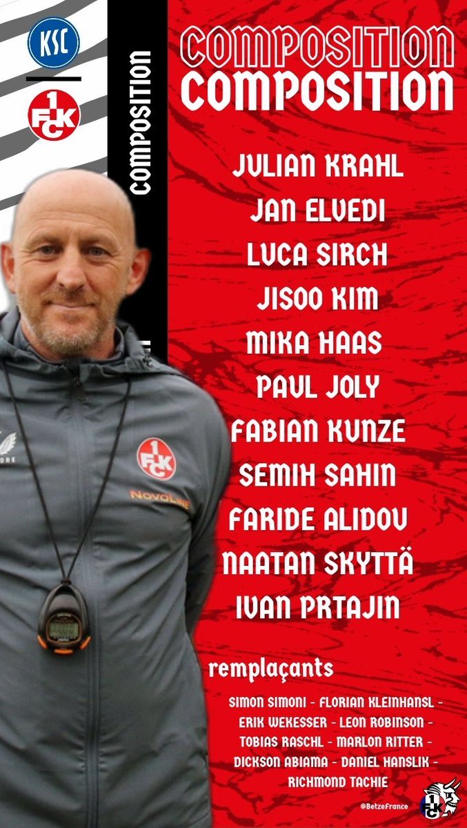 Voici la #compo #betze