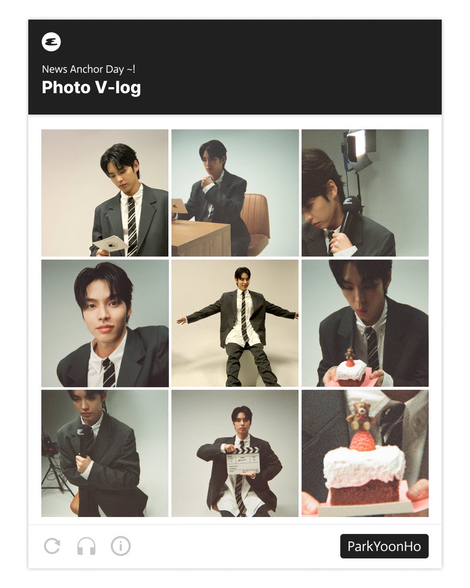 배우 박윤호가 에스콰이어 30주년을 맞아 특별 뉴스 앵커로 나섰습니다. 필름 카메라로 담은 현장을 아래 링크에서 확인해 보세요! 
🔗 instagram.com/p/DP8opraj-eh/…
-
#뉴스 #박윤호 #PARKYOONHO #에스콰이어 #ESQUIREKOREA