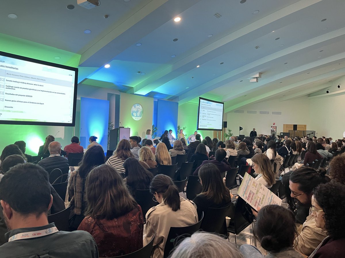 Organizing the Hereditary Kidney Diseases Symposium has been a truly rewarding experience.4 key talks that addressed whom and how to test, diagnostic yield in real-world settings, and how to apply the latest guidelines.
Full room and inspiring discussion!
 <a href="/SENefrologia/">S.E.N. Nefrología</a>