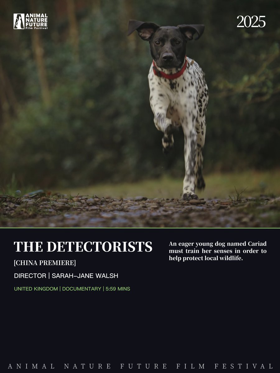 Double Bill: 🦊 Pet Farm + The Detectorists 🐕‍🦺

Tickets are now available at: anfff.org.

Pet Farm explores the clash between personal dreams and wildlife law.
The Detectorists follows sniffer dogs Cariad and Neo learning to track otters in Wales.