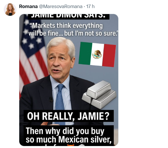 honzacern1's tweet image. Today I raised a toast with my girlfriend to all the brilliant minds out there. I love her (My little Roman girl.)  — and I also love part of humanity: 

YOU- #SILVERSTACKERS.

Excuse me for a little promo of my girlfriend, but it really drives me crazy that X keeps blocking her.…