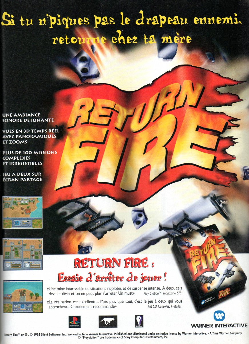 AllmightoFranky's tweet photo. La publicité papier du jour,bonjour!De la belle pub vue dans les pages d'un mag #Joypad de 1996!#WorldWideSoccer97 sur la #SEGA #Saturn,#ReturnFire et #FormulaOne sur #Playstation,puir #ProPinball sur Saturn et PS!!#retro #retrogaming #oldschool #culturepub #80s #90s https://t.co/sfVLTnWVli