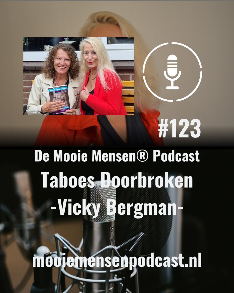 Goedemorgen, er staat een nieuwe Mooie Mensen® Podcast online: podbean.com/eas/pb-ei843-1… met Vicky Bergman <a href="/LanaB20/">Lana B. Vicky</a>. 
Zij vluchtte jaren geleden uit een sekte en daarover nam ik ruim drie jaar geleden al podcast aflevering 21 op.

Hoe gaat het nu met Vicky? Wat kun je doen als je