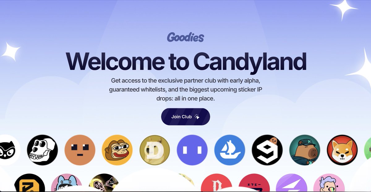 We’re excited to announce goodies.tg 🍬

Your gateway to Telegram; a curated, gated-access space where top communities get exclusive WL raffles, perks, and upcoming collectibles.

Navigating from CT to TG isn’t always easy, Goodies makes it sweeter. 🐻🍭

(Note: All
