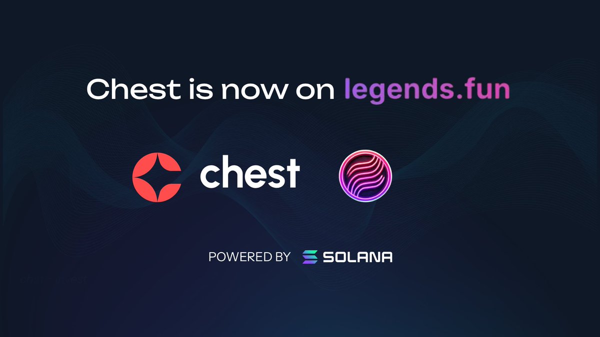 Chest | Cypherpunk Hackathon (@chestchat) on Twitter photo We have just listed Chest on @LegendsDotFun π
Would love your support and upvotes as we keep building π
legends.fun/products/02203β¦ We have just listed Chest on @LegendsDotFun π
Would love your support and upvotes as we keep building π
legends.fun/products/02203β¦