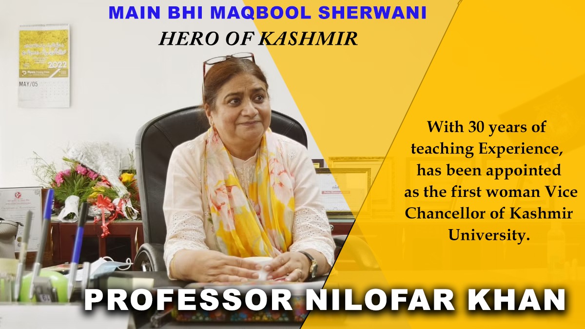 lone4953's tweet photo. From Maqbool Sherwani’s sacrifice in 1947 to Prof. Nilofar Khan as Kashmir’s first woman VC our heroes live on. We remember Ganderbal’s martyrs and dedicate this pride to them. #Kashmir #MaqboolSherwani #Education #Empowerment #BudgamDay #ShouryaDiwas https://t.co/IYAjHPJYTQ