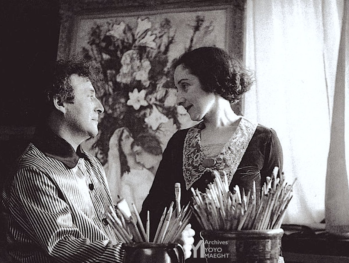 L'amour !
Marc et Bella Chagall…