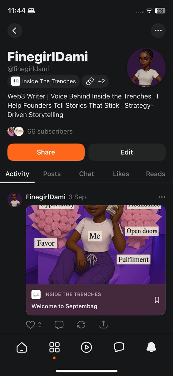 _FinegirlDami's tweet image. BCSV CHALLENGE 1.0 favoured me 

BCSV CHALLENGE 2.0 reloaded will favour me 

Will be doing this across 3 of my socials 

God help me

#BCSVCHALLENGE

#BCSVCHALLENGERELOADED