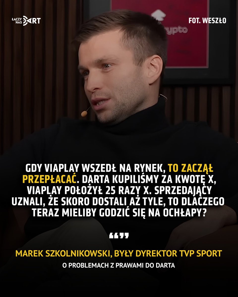 ❌ 𝗣𝗮𝘁𝗼𝘄𝗮 𝘀𝘆𝘁𝘂𝗮𝗰𝗷𝗮?

Marek Szkolnikowski opowiedział na antenie Weszło o kulisach nabycia i utraty praw do darta.

Więcej: laczynasdart.pl/problemy-z-pra…

#łączynasdart