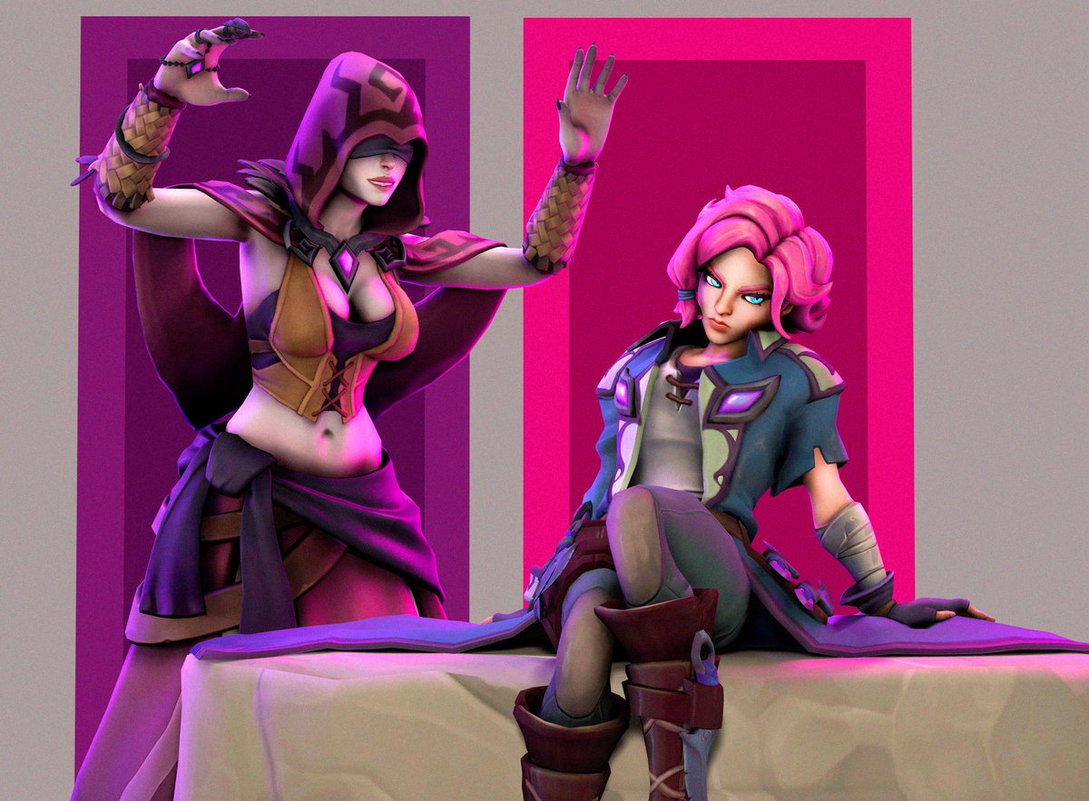 Seris and Maeve
#Paladinsart #PaladinsFanArt #SFM