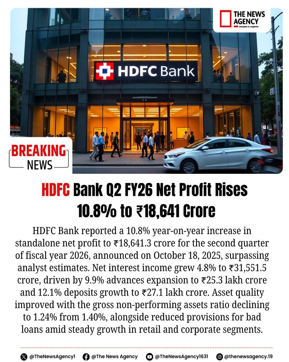 TheNewsAgency1's tweet image. #HDFC #hdfcbank #Diwali