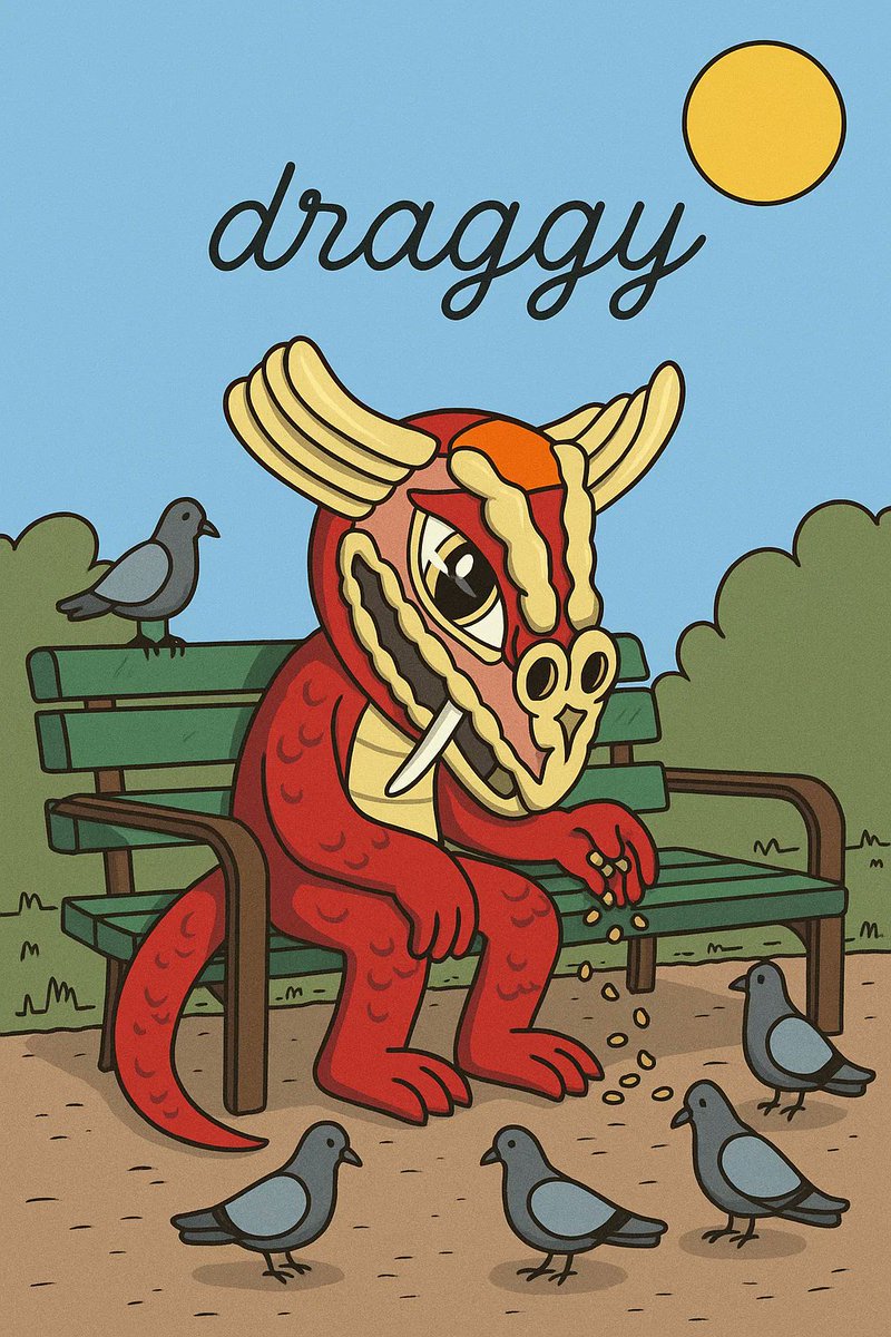 Peace looks different on everyone. Today it looks like this.🕊️
$DRAGGY