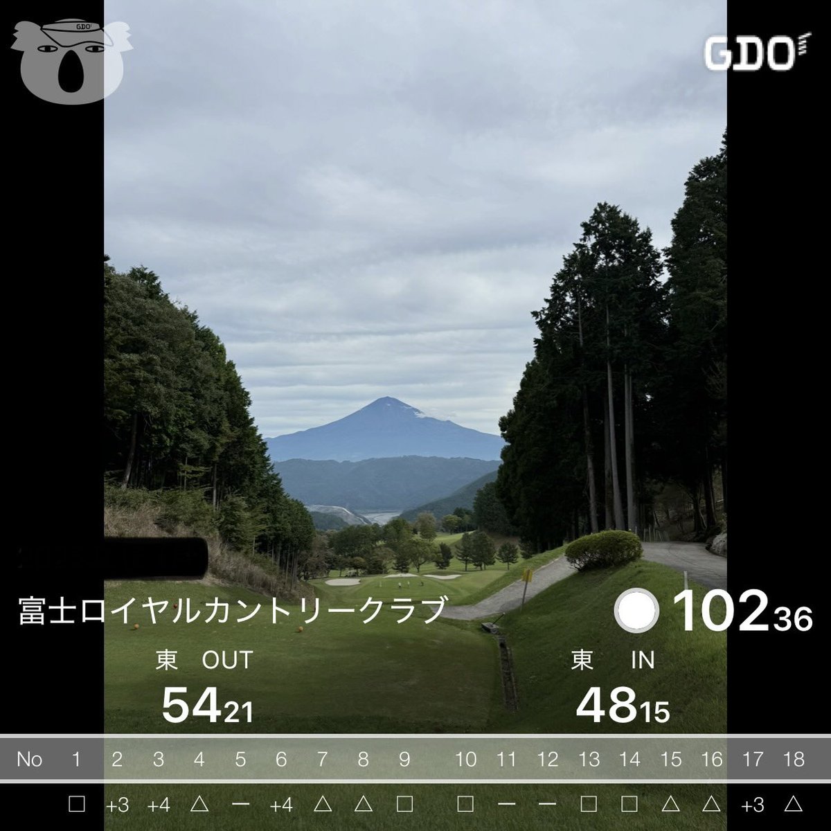 nnenesu_go's tweet image. ラウンド3回目
惜しくも100切れず
次こそは❗️