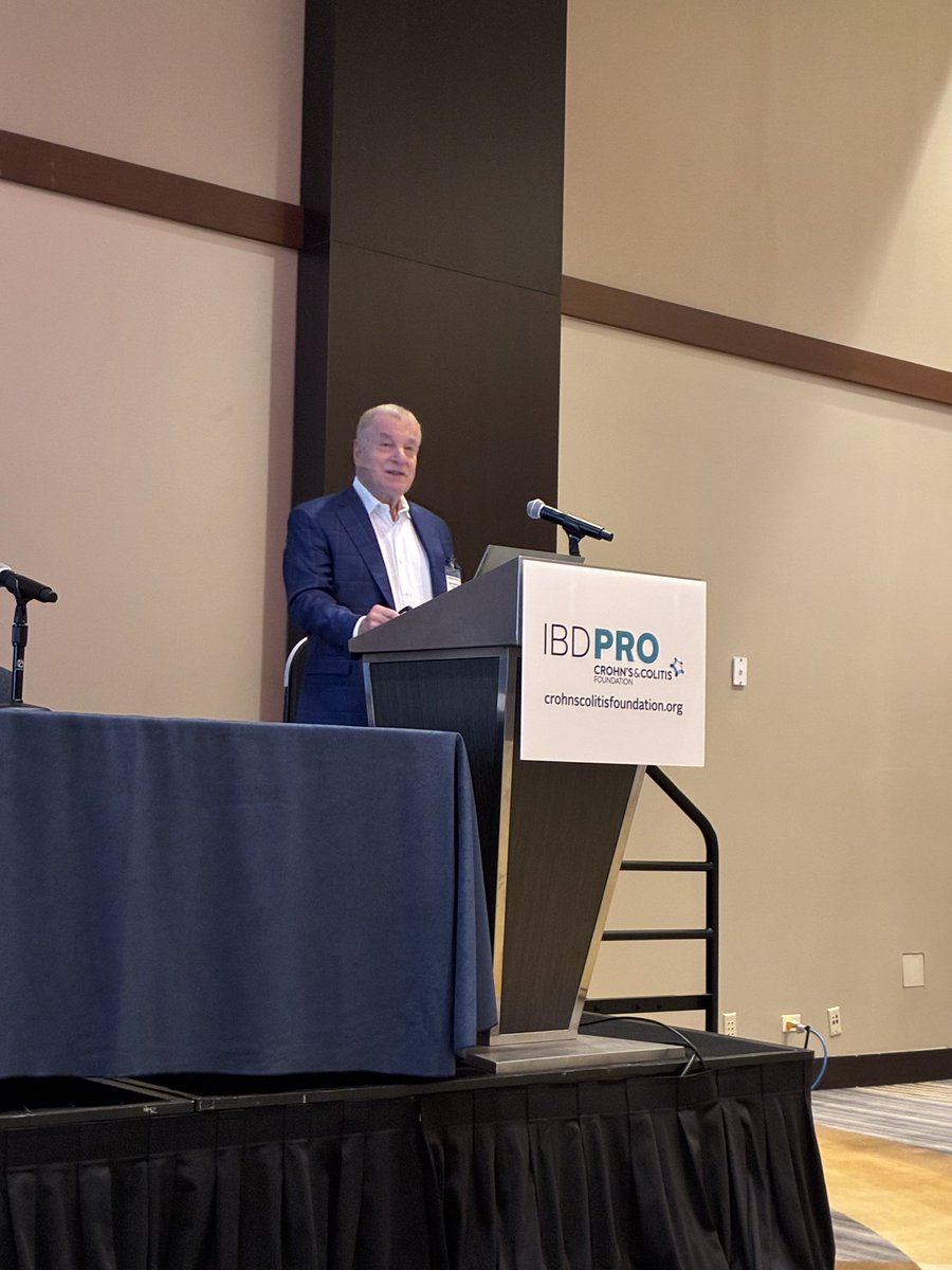 IBD Pro 2025 Illinois <a href="/CrohnsColitisFn/">Crohn's & Colitis Foundation</a>. A wonderful educational program for doctors, nurses, pharmacists, and patients. <a href="/NMH_SHanauerMD/">Stephen B. Hanauer, MD</a> opening up the meeting to a packed house. Proud to see Chicago’s rich IBD programs all represented. ☺️<a href="/NMGastro/">Northwestern Medicine Digestive Health Institute</a>