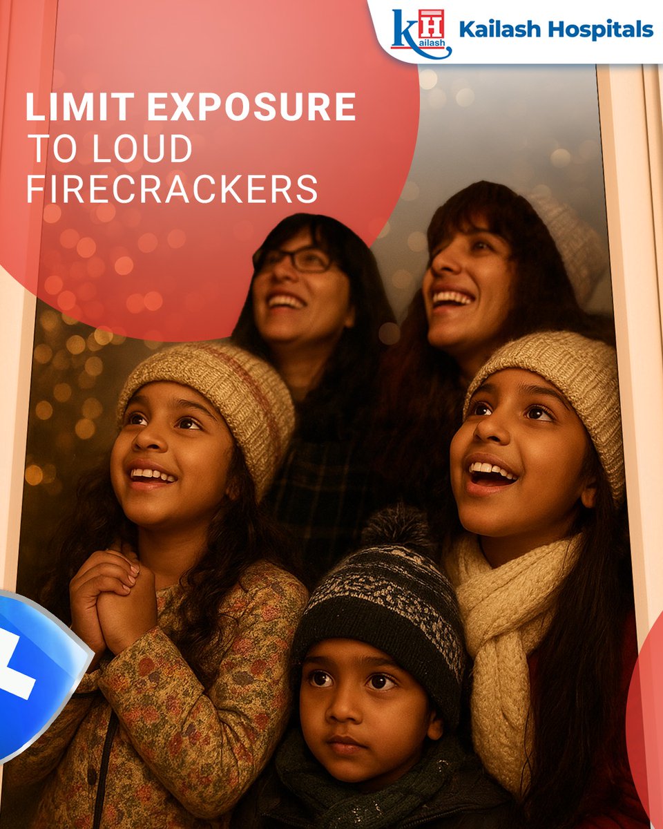 KailashHealth's tweet image. Just 1 day to go for #SehatwaliDiwali? Some #ExpertTips for your little one!

As Baby ears are really very delicate loud fireworks and high-volume music can be harmful for their sensitive ears. Let the tiny giggles be the loudest sound this Diwali🌟

#NoiseFreeDiwali