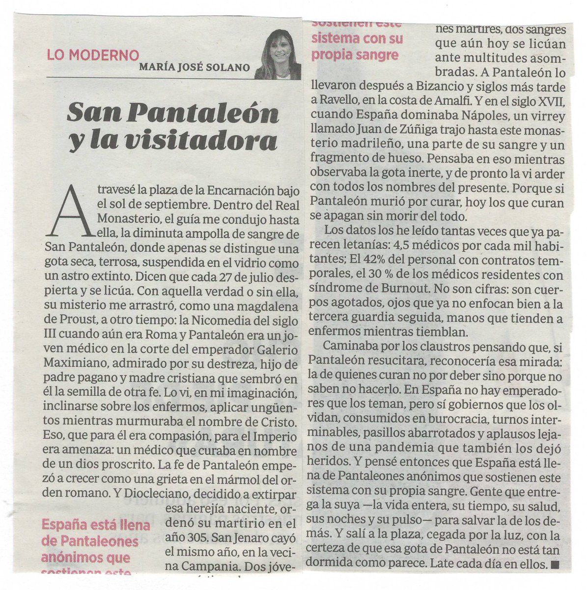 Sobre sangre licuada (o sin licuar) y personal sanitario.
Cada vez me gusta más cómo escribe <a href="/mjsolanofranco/">Mjsolanofranco</a>.