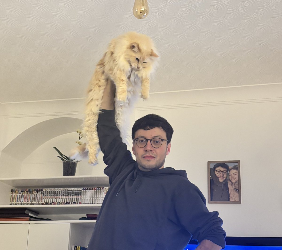 SignorDexter's tweet image. Italian word of the day IS… SOFFITTO! 

Questo è il mio soffitto 

This is my ceiling! ✨