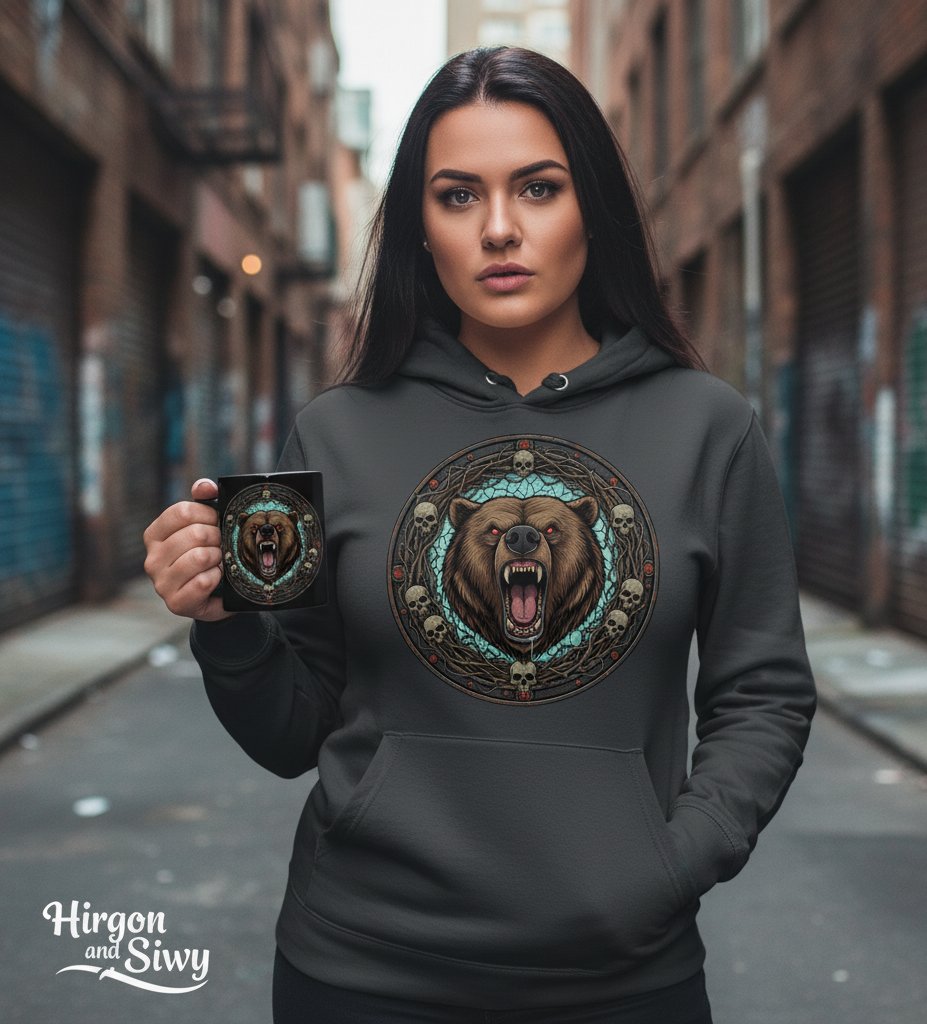Koszulki124231's tweet photo. Raw power, no apologies. 🐻 The 'Bear's Rage' graphic is now available on hoodies &amp; mugs! Tap into your inner beast. 🔥 
Link Bio!
#BearsRage #PrimalPower #Streetwear #bear #animal #teepublic #fashion #blouse #clothes https://t.co/4SfFosyMZP