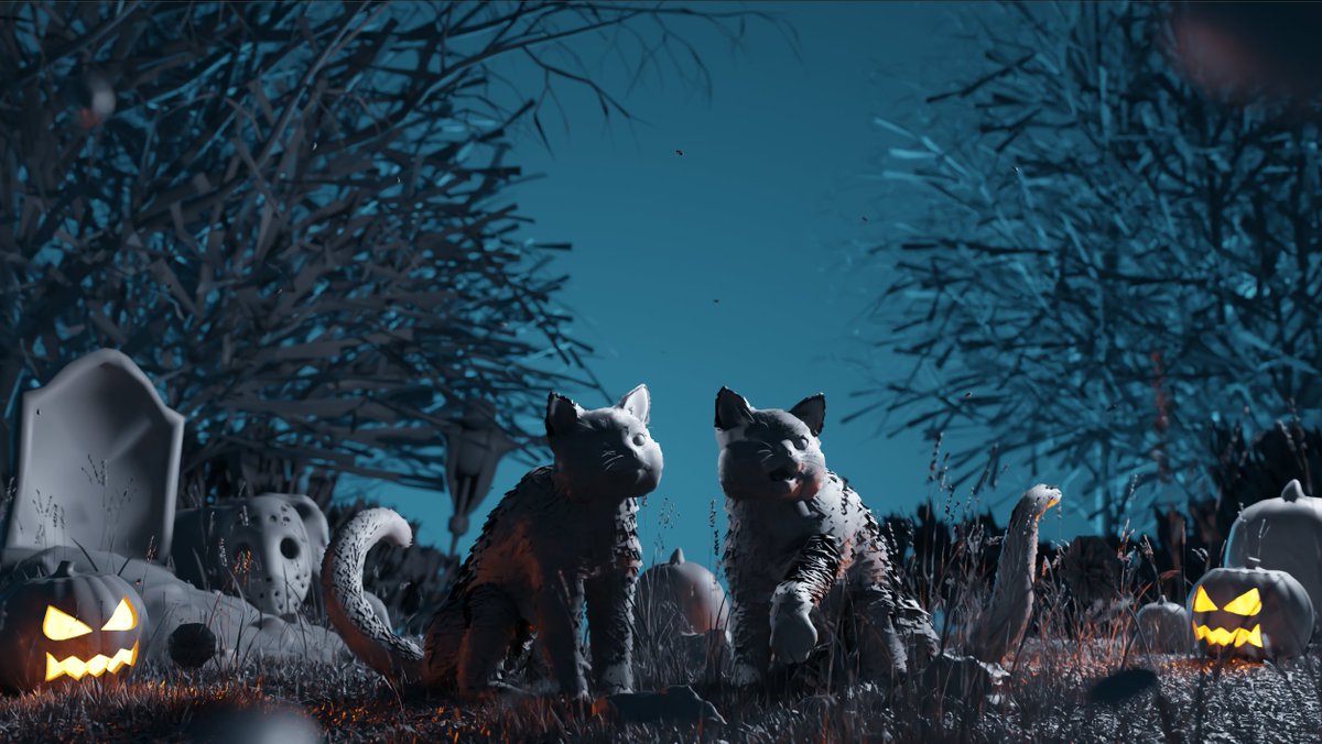 🎃Halloween vibes are coming in. (A work in progress) 👻

#arkart #arksurvivalevolved #b3d #blender