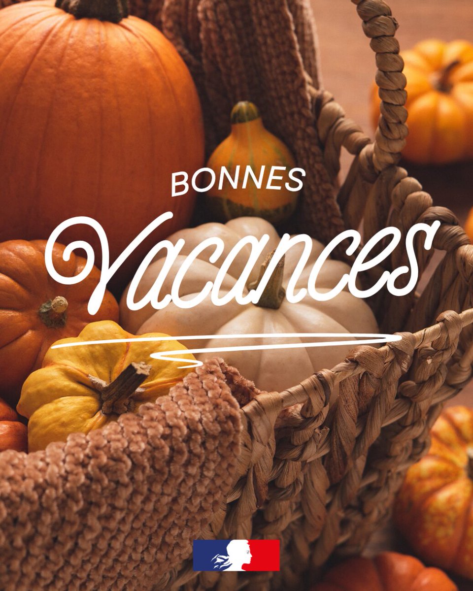 Académie d'Orléans-Tours (@ac_orleanstours) on Twitter photo L’<a href="/ac_orleanstours/">Académie d'Orléans-Tours</a> vous souhaite de très belles #vacances 🍂
Reprise des cours le 3 novembre 📚
<a href="/education_gouv/">Ministère Éducation nationale</a> L’<a href="/ac_orleanstours/">Académie d'Orléans-Tours</a> vous souhaite de très belles #vacances 🍂
Reprise des cours le 3 novembre 📚
<a href="/education_gouv/">Ministère Éducation nationale</a>