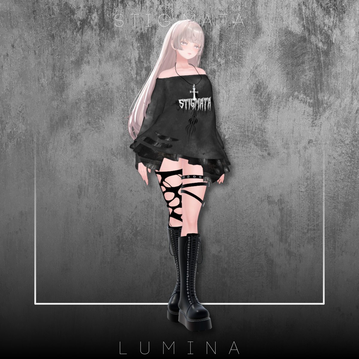 🎁アバター追加記念🎁
-
『STIGMATA』のアバター追加を記念して
抽選で3名様にフルセットをプレゼント✨
-
🎊新アバター🎊
「ルミナ」
-
📮応募方法 : リポスト&amp;フォロー
-
⏰締切 : 10月22日 22:00まで
-
🎁50%OFFセール中！
フルセット : 1,250円
単品 : 500円
-
Booth商品ページはツリーへ↓
-