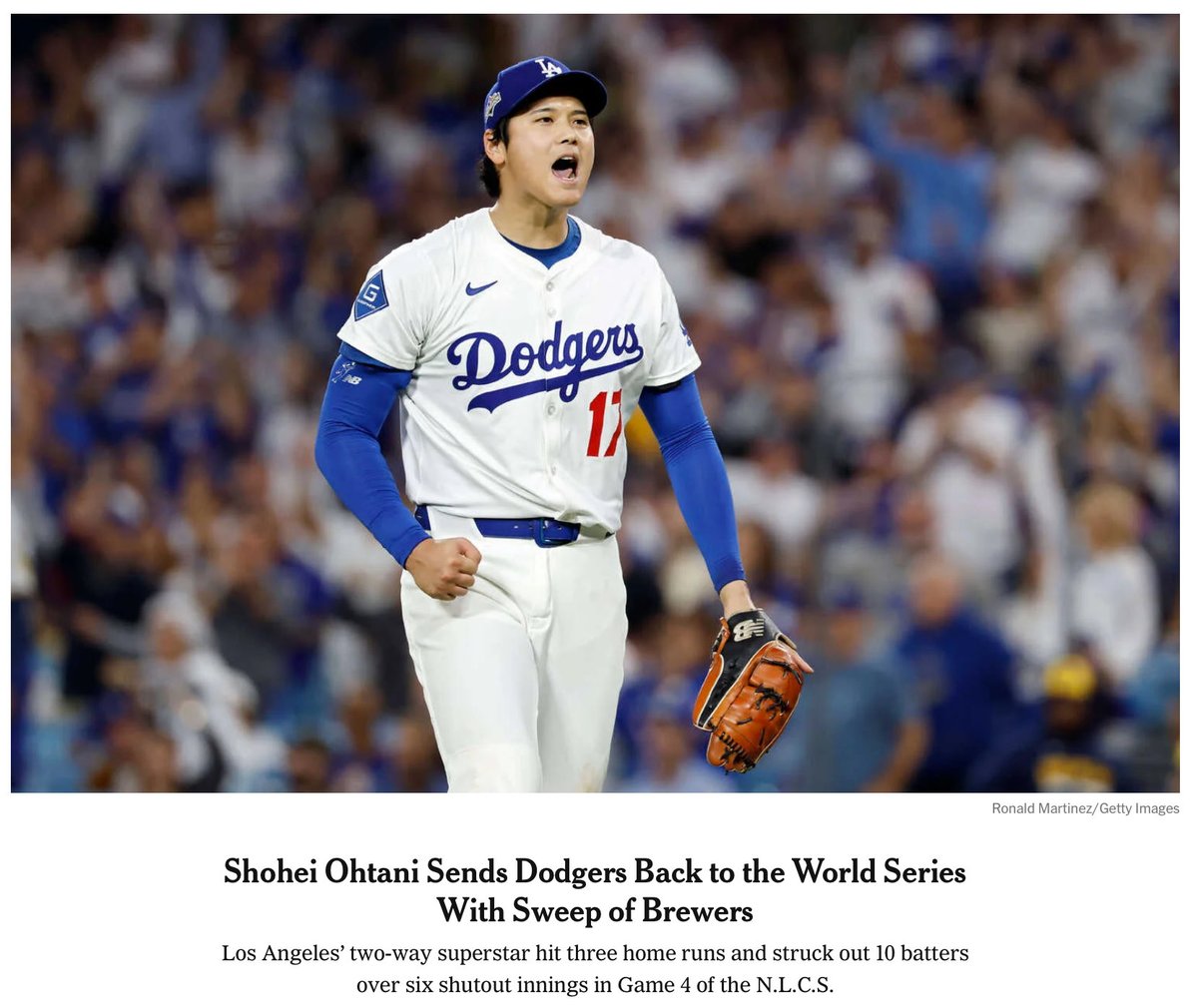 Looking forward to Monday morning when <a href="/JonLemire/">Jonathan Lemire</a> <a href="/JoeNBC/">JoeNBC</a> &amp; <a href="/WillieGeist/">Willie Geist</a> are forced to acknowledge that the greatest <a href="/MLB/">MLB</a> player of all time is a member of the <a href="/Dodgers/">Los Angeles Dodgers</a> and NOT the <a href="/Yankees/">New York Yankees</a> or <a href="/RedSox/">Red Sox</a> #AgeofOhtani