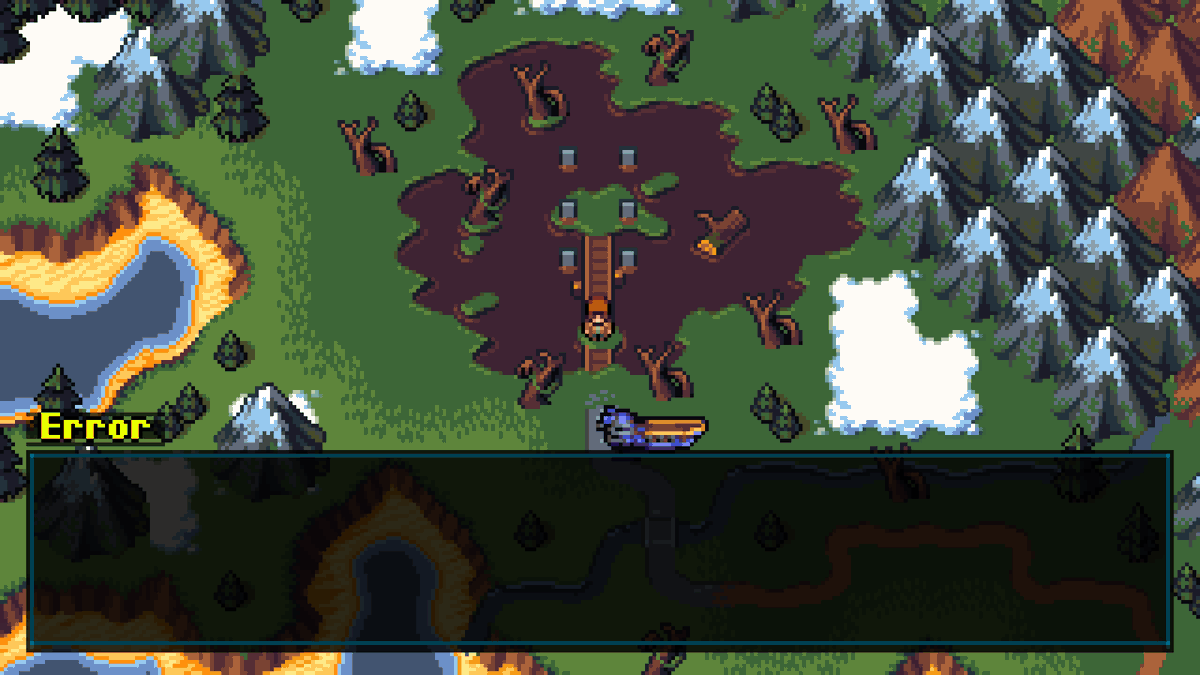 andreylab's tweet image. Just a feedback in about the 1.2:
- I tried interacting with the spark that heals you and let you save in The Archives, and nothing happened;
- The games seems to transition from a area to another slower now, maybe becase of the autosave feature;
- This error happened: