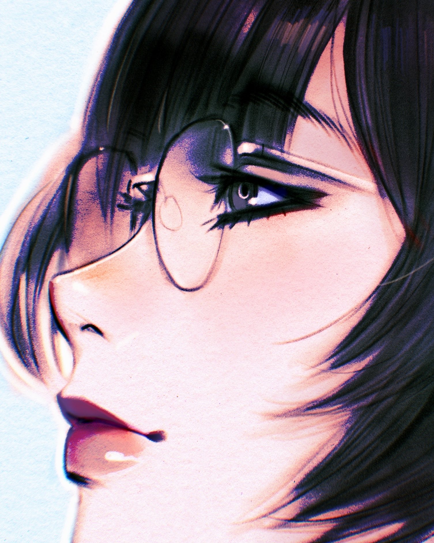 イリヤ・クブシノブ「kaze no iro」 Kaze no Iro Holofoil Special Edition Art Print by Ilya