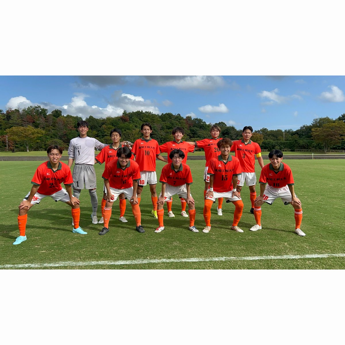 kut_fc's tweet photo. ⚽️試合報告⚽️

四国大学サッカーリーグ第８節
vs  徳島大学サッカー部　様
2025/ 10 / 18（sat）14:00 K.O.
📍徳島市球技場第二

スコア_ １-０
            得点者
’85 ７橋田葉月

交代_
’79 26和田希成 → 20黒木勇太
’83 ９岡本泰治→ 23岡田乾 https://t.co/o7mtX3C3T7