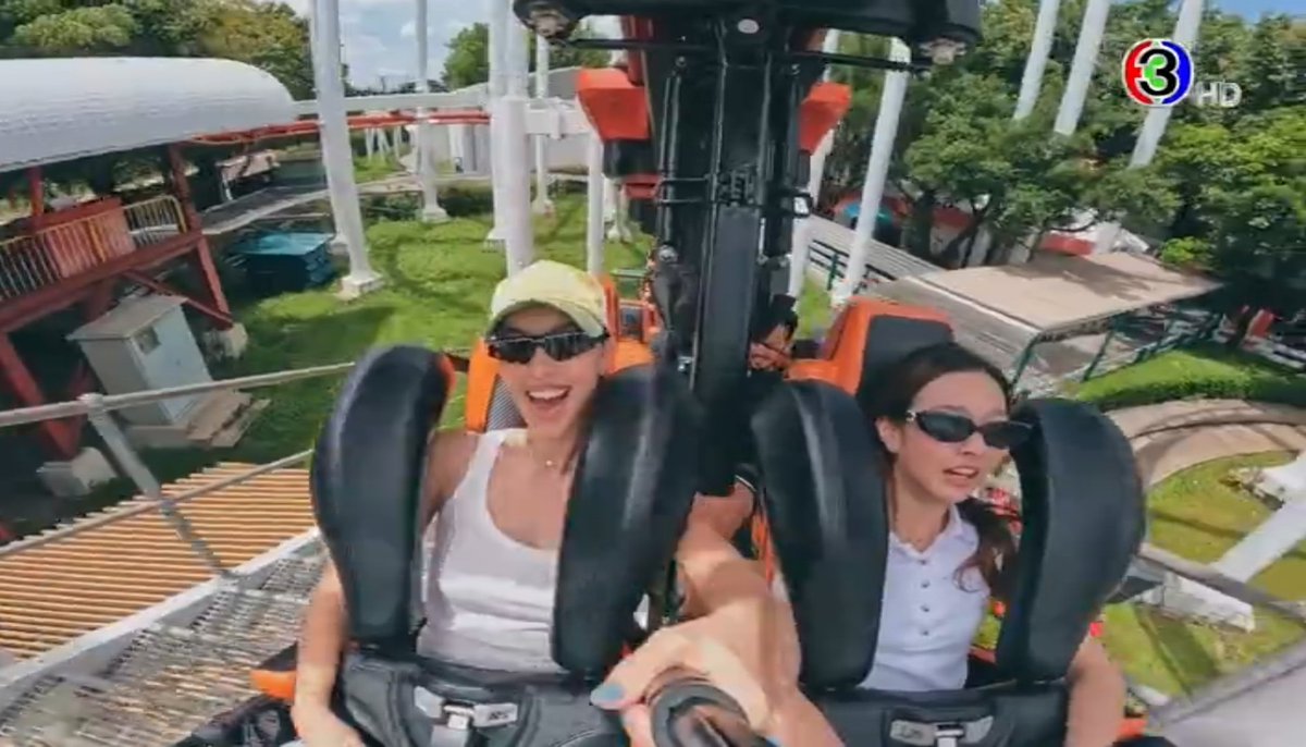 ショートドラマ撮影の後は勝者ペアでデート
今回は遊園地デート
#LoveMomentTH_EP3