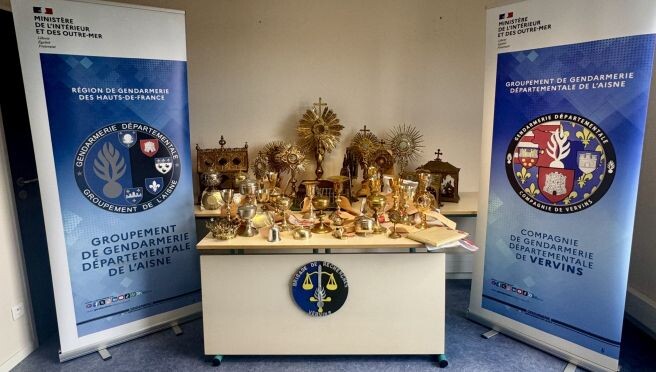 Aisne : plusieurs suspects arrêtés après une trentaine de vols dans des églises du département
➡️ l.ici.fr/Rtx